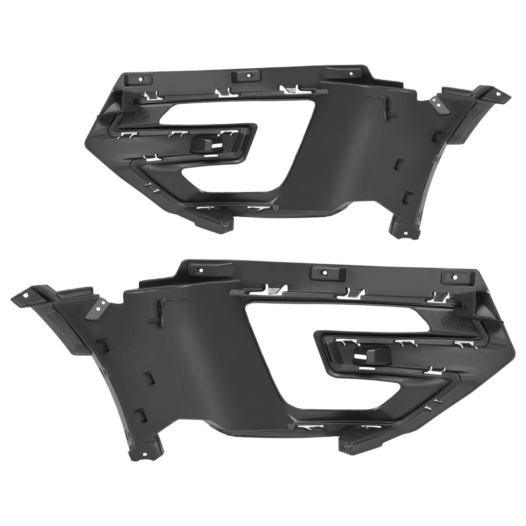 Set of 2 Front Bumper Fog Light Bezel Cover Trim for Ford Explorer (2016–2017)