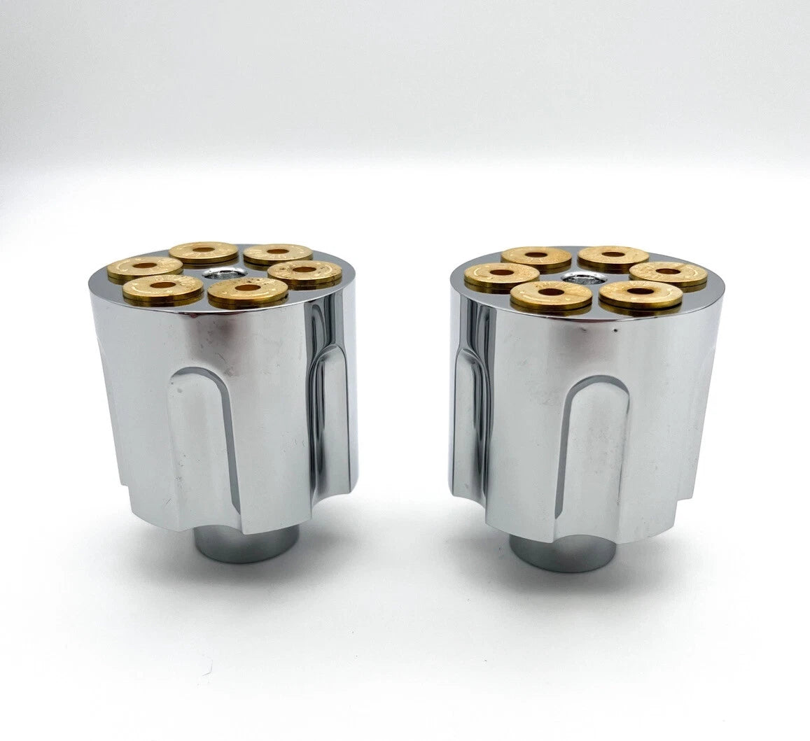 Air Valve Knobs Gun Cylinder Style Screw-In for Peterbilt Kenworth (2016–2024)