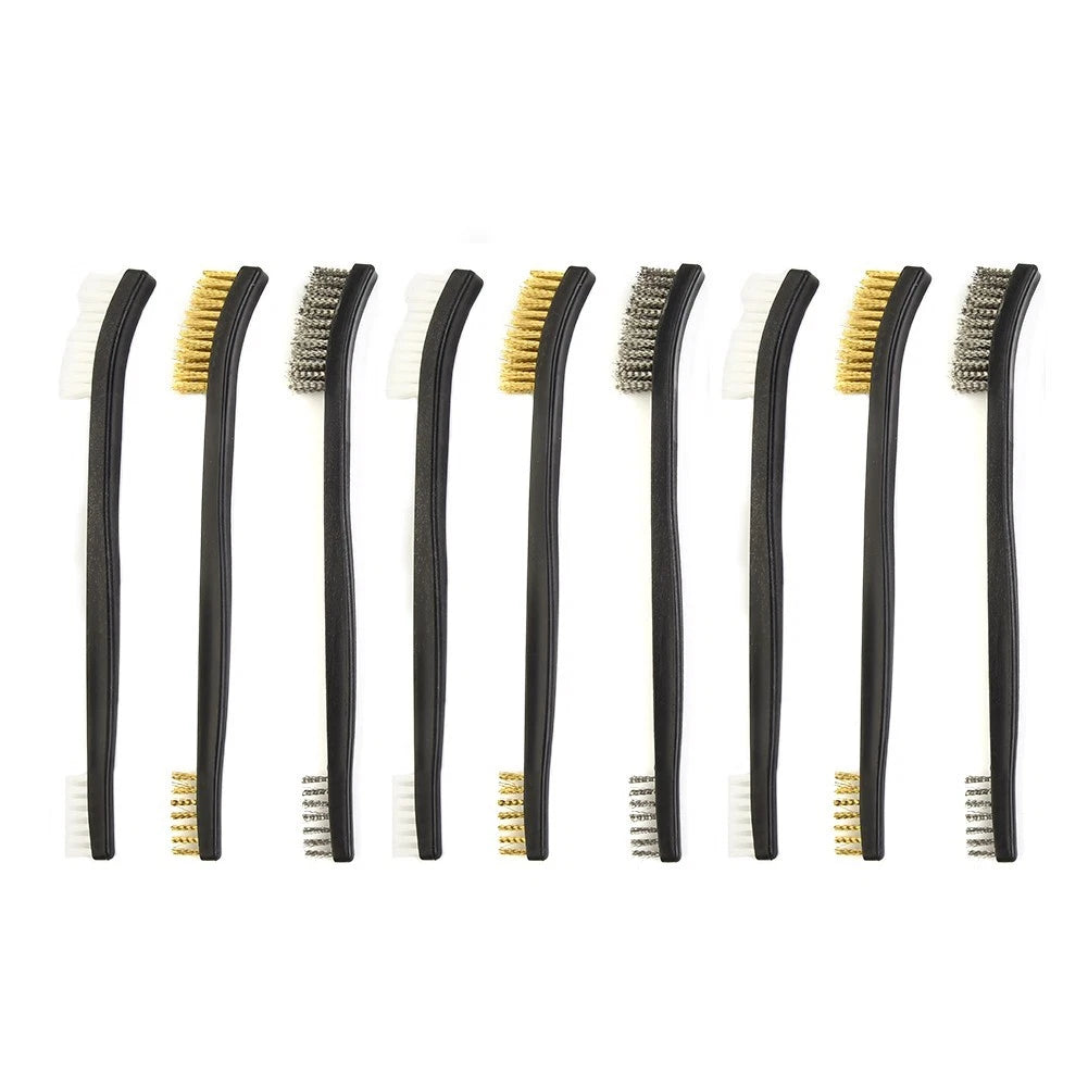 Wire Brushes Set of 4 for Automotive Paint Removal Tools