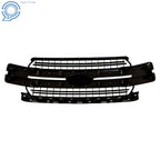 Front Bumper Grille for Ford F150 Lariat (2018–2020) Gloss Black