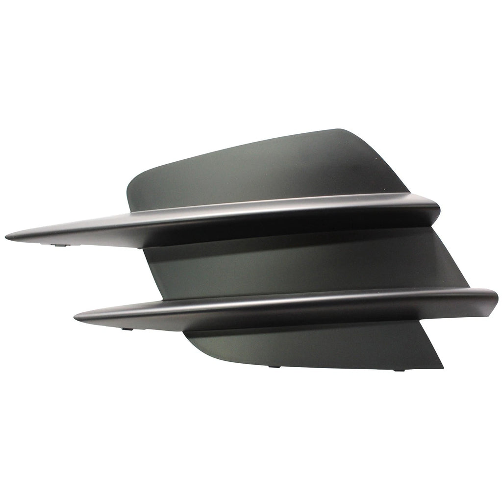 Replacement Black Textured Polypropylene Front Driver Side Bumper Cover Grille