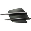 Replacement Black Textured Polypropylene Front Driver Side Bumper Cover Grille