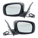 Set of 2 Heated Mirrors for Town and Country