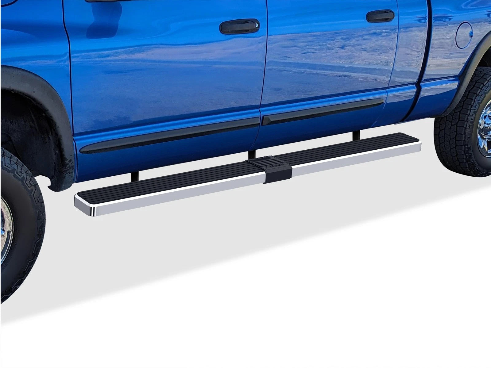 6in Stainless Steel Side Steps for Dodge Ram 1500 2500 3500 Mega Cab (2006–2008)