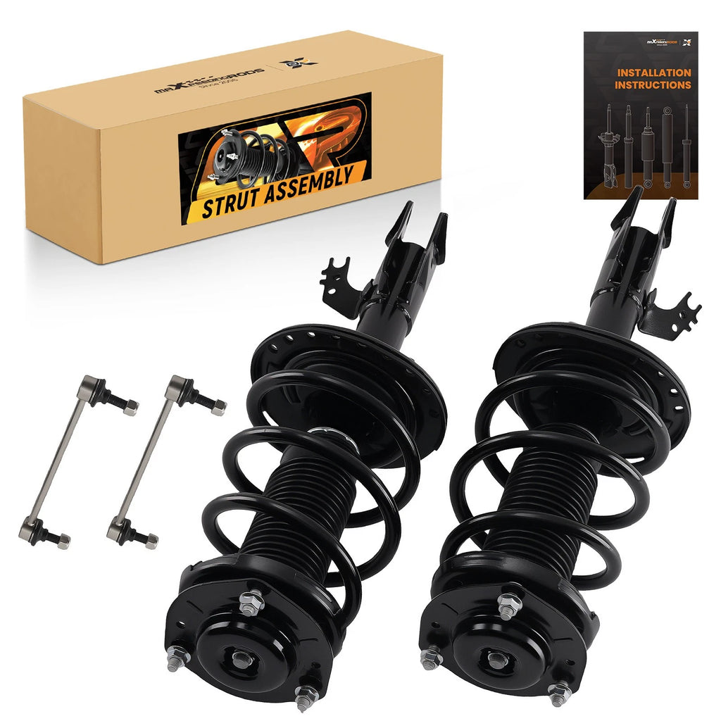 Complete Front Struts w/ Coil Spring Sway Bars Kit for 2013-2018 Toyota Avalon