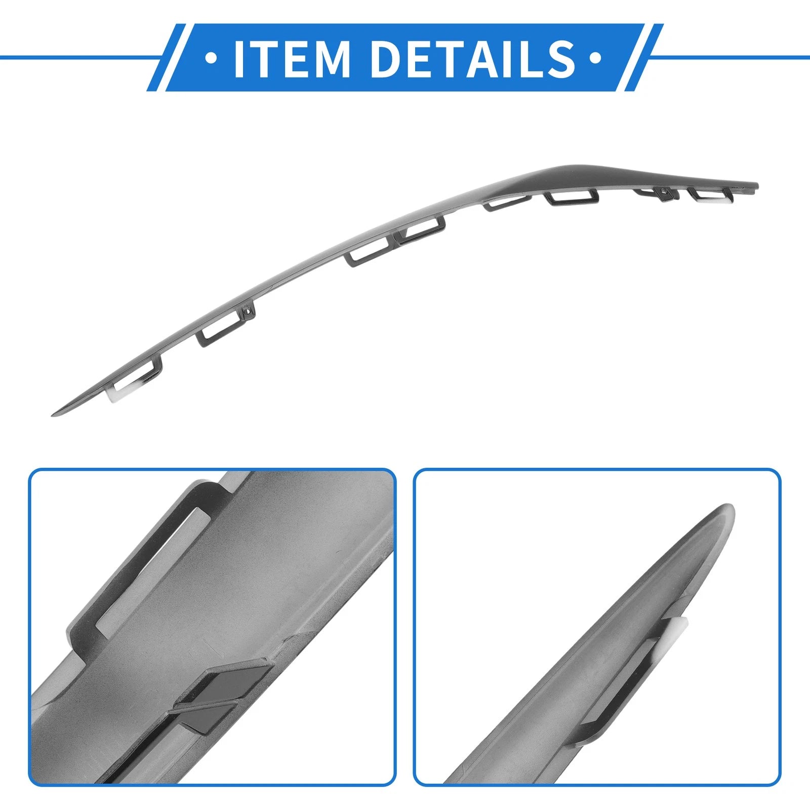 Front Left Bumper Grille Trim for Mercedes-Benz CLA W117 (2017–2019)
