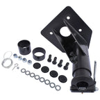 Gooseneck Coupler Adapter for Camper/RV/Trailer (Adjustable Height 12"-17")