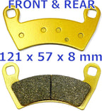 Brake Pads for Polaris RZR RS1 (2018–2022) - Front & Rear