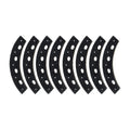 Set of 8 Rubber Paddles for Ariens 2 + 2 Models (Fits Snow Blower)