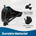 2X Front Upper Control Arms for Buick Regal, Chevy S10, Blazer, S15, Jimmy (1978–1987)