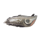 Remanufactured Driver Halogen Headlight Assembly w/Smoked Chrome Bezel w/o LED