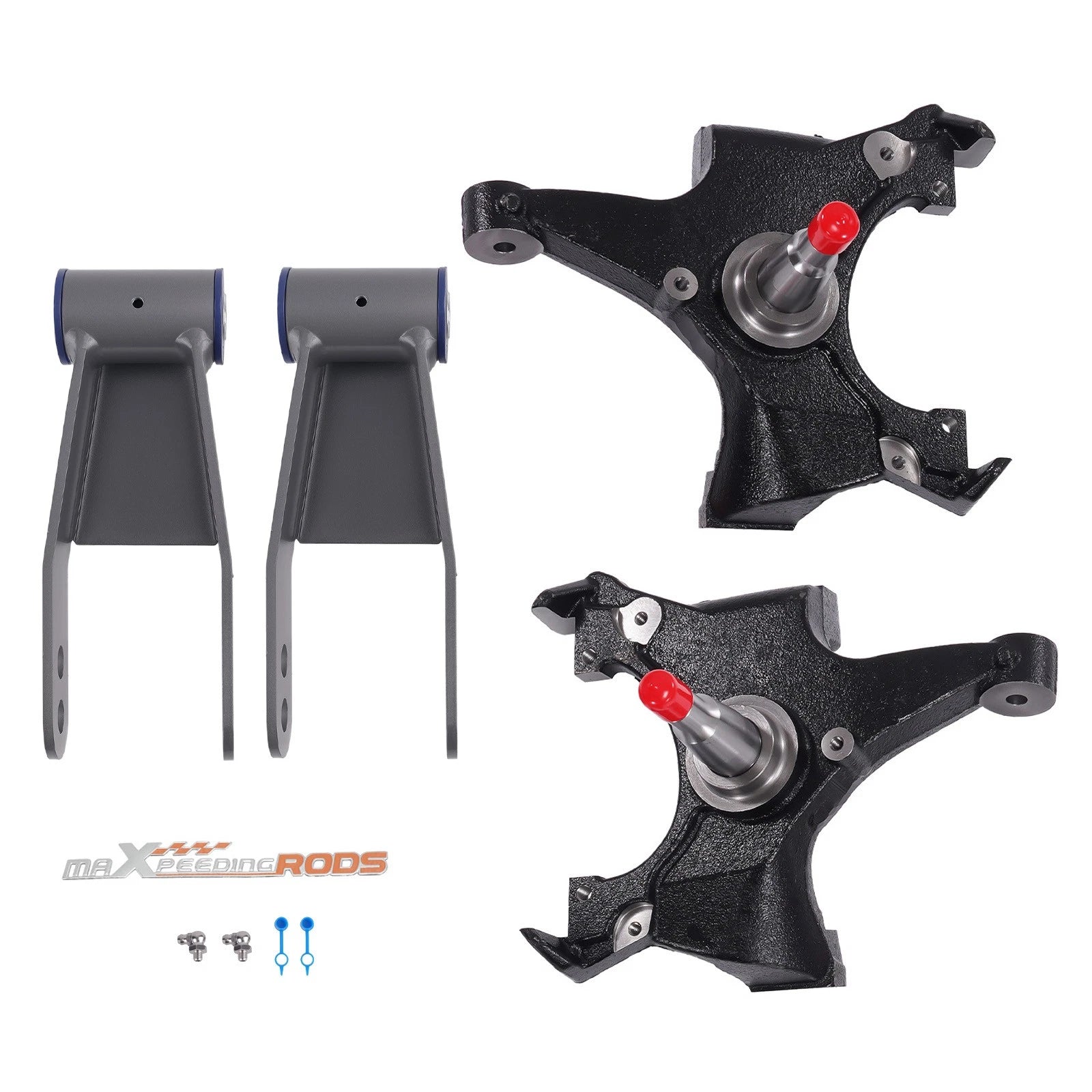 Front 2" Rear 1-2" Drop Kit for Chevrolet GMC C1500 (1988–1998)
