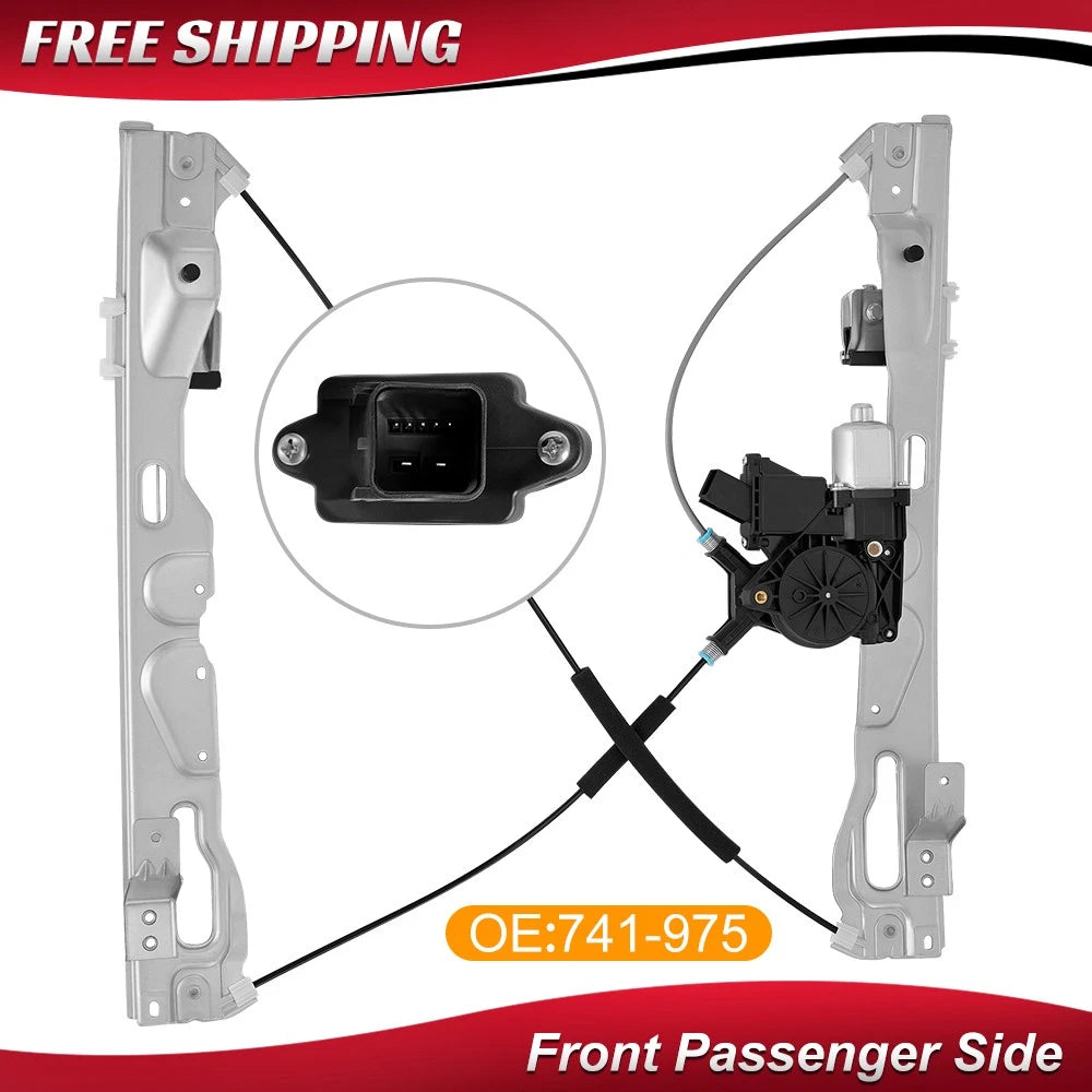 Power Window Regulator w/ Motor for Ford F150 (2011–2014)