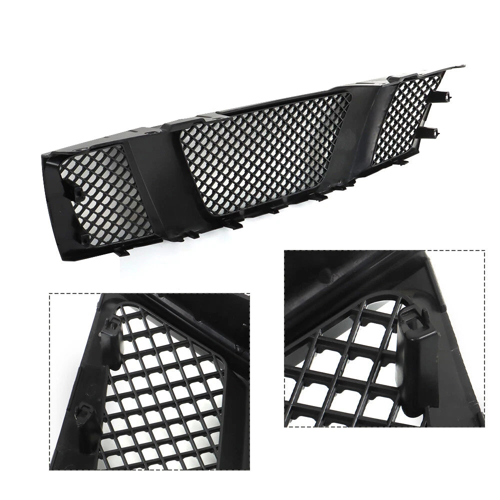 Glossy Black Mesh Front Upper Grill for Nissan Frontier (2005â2008)