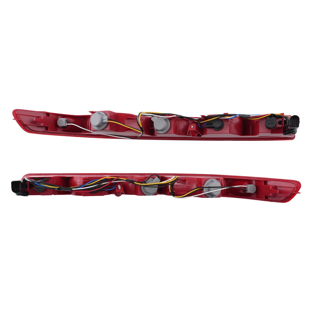 Pair Halogen Rear Bumper Light Reflector Lamps for Audi Q7 (2006–2015)