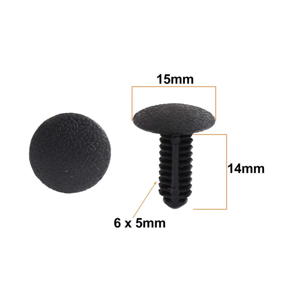 12Pcs Plastic Fir Tree Retainer Clips 19mm for Ford 