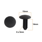 12Pcs Plastic Fir Tree Retainer Clips 19mm for Ford 