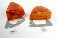 LED Turn Signals w Amber Lenses for Peterbilt 378 379 (2003–2012)