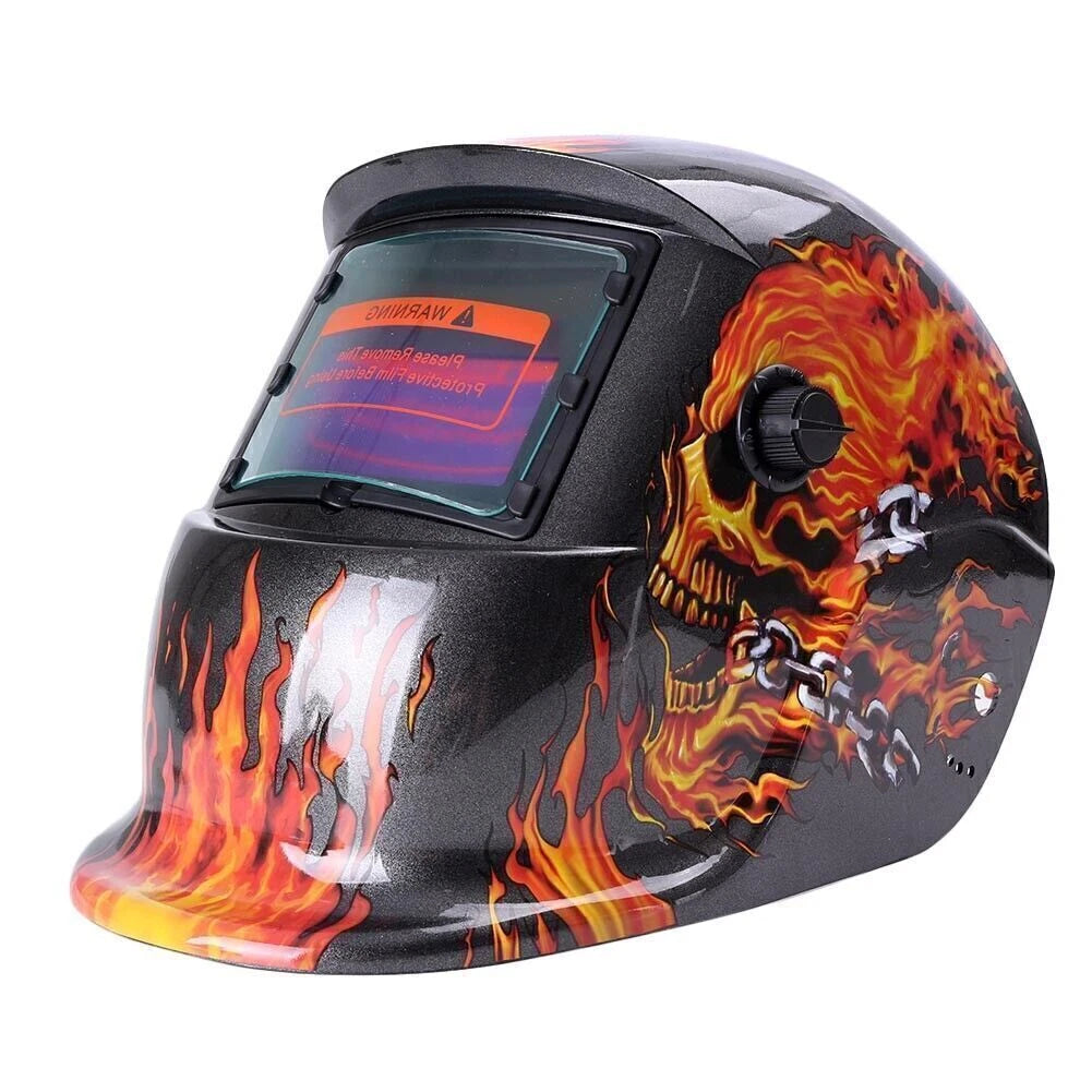 Auto-Darkening Welding Helmet for Pro Solar Welder (Arc, Tig, Mig)