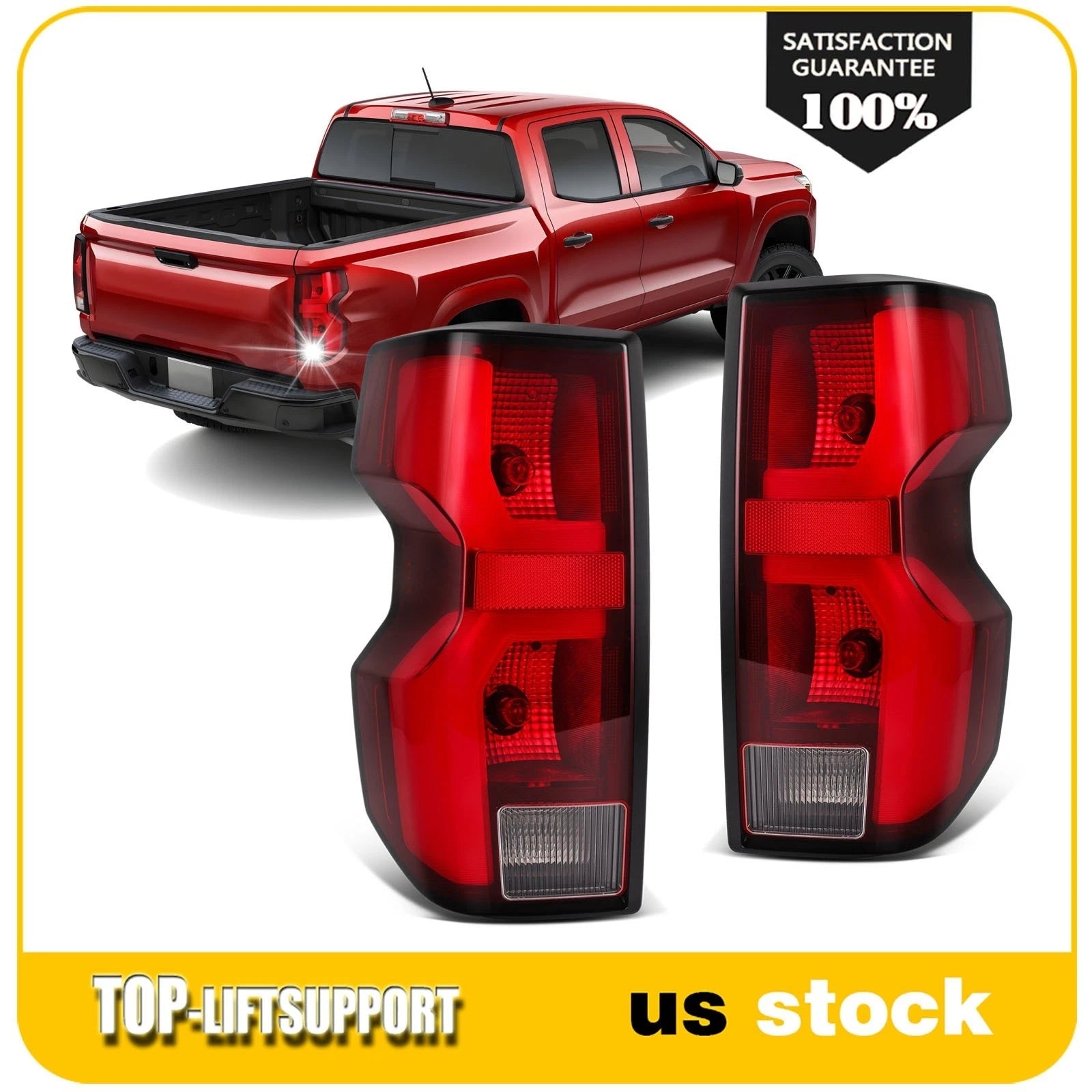 Rear Pair LED Tail Lights for Chevrolet Colorado (2023–2025)