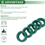 Set of 5 Oil Seal Ring 25x35x10mm for Rotary Shaft (High Pressure)