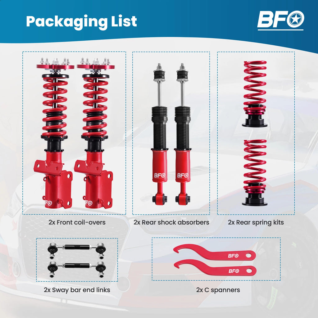 Coilovers Lowering Kit for Ford Mustang (2005–2014)