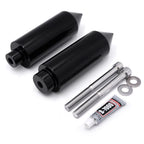 Black Extended Spike Frame Slider Crash Protector for Honda CBR 600 (1996–2007)
