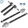 Set of 4 Tie Rod Ends for Hummer H3 H3T (2006–2010)