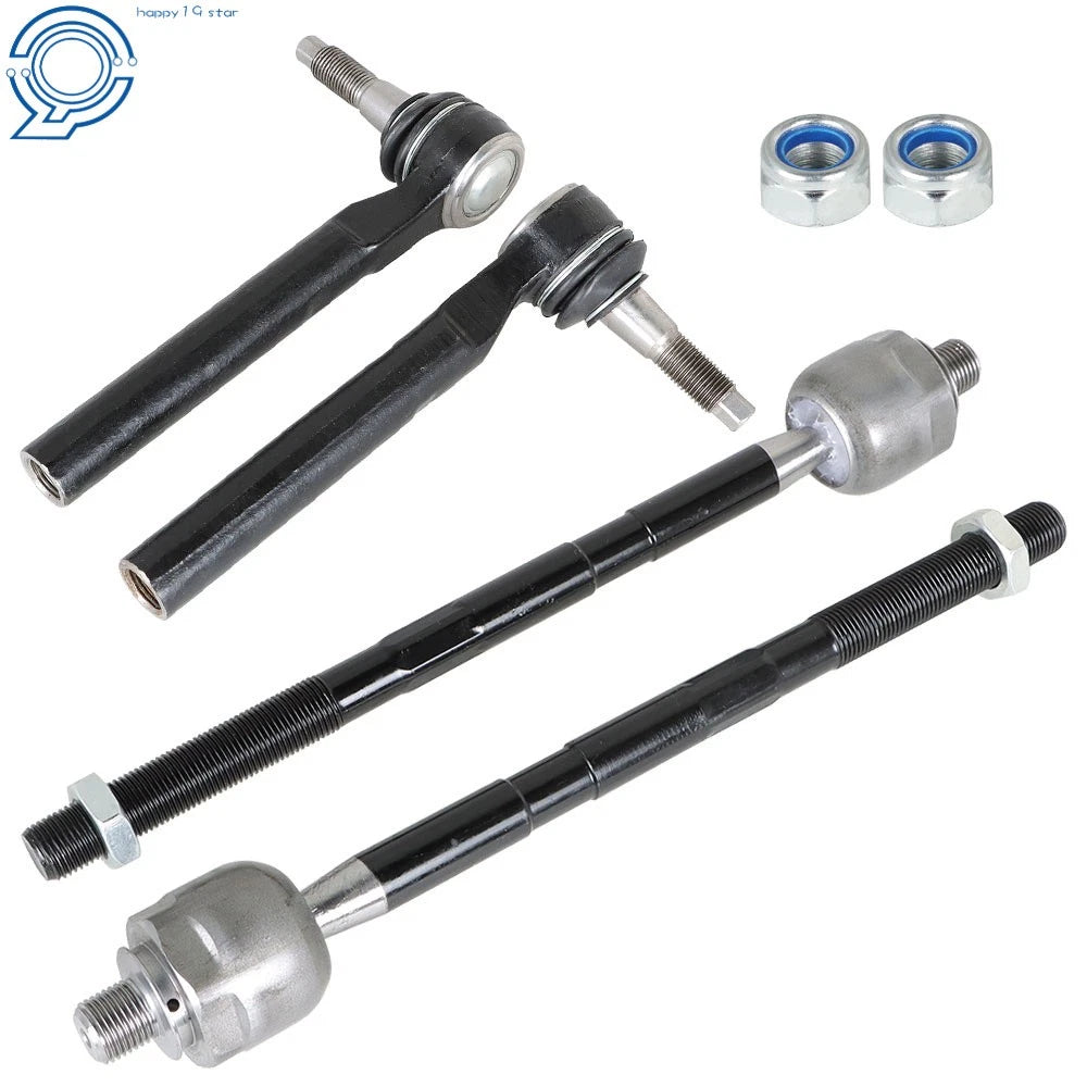 Set of 4 Tie Rod Ends for Hummer H3 H3T (2006–2010)