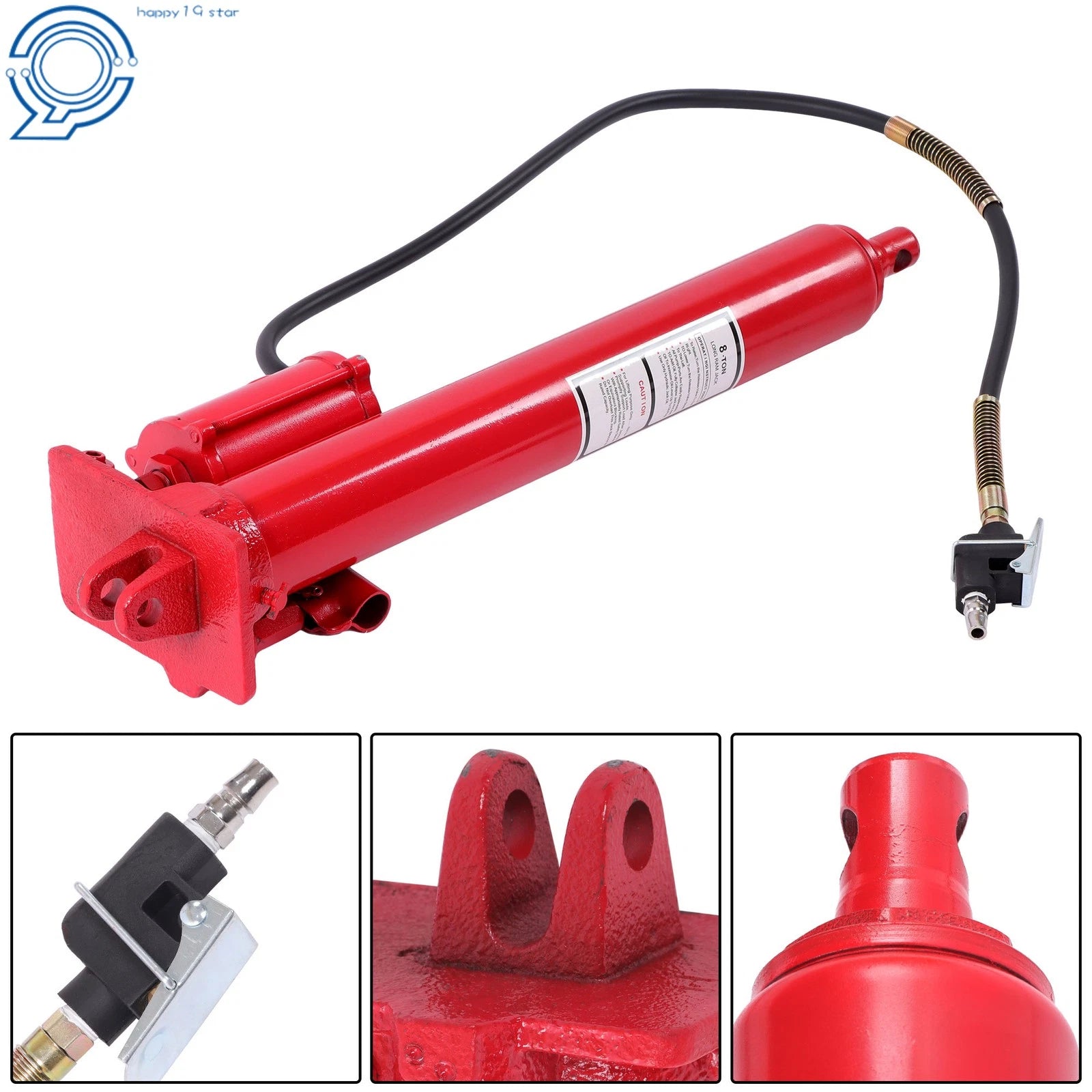 8 Ton Hydraulic Air Jack for Engine Lifting Cherry Picker
