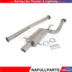 Muffler Exhaust System for Subaru Impreza WRX/STI 2002–2007 (Oval 3.5" Tip)