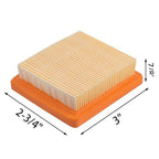 Set of 10 Replacement Air Filters for String Trimmer KM91R KM131 FS89 FS91 FS111