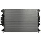 Cooling Kit: Aluminum Radiator & AC Condenser for Lincoln MKZ, Ford Fusion (2013–2017)