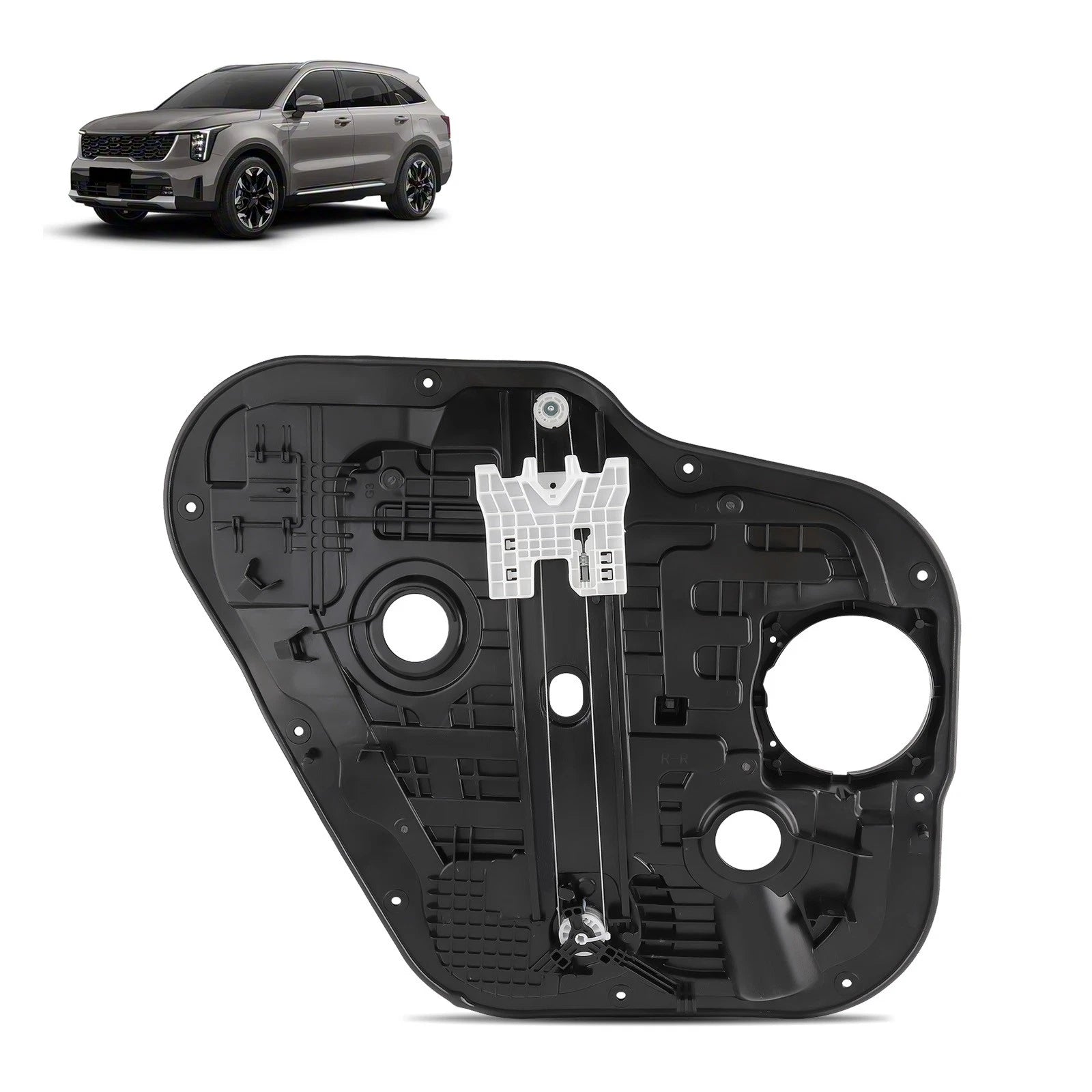 Rear Right Window Regulator w/ Panel for Kia Sorento (2016-2020)