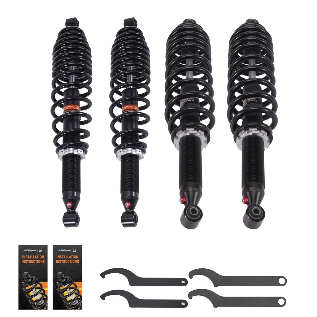 Set of 2 Front and Rear Shock Absorbers for Can-Am Outlander 650 MAX (2010–2012)