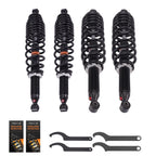 Set of 2 Front and Rear Shock Absorbers for Can-Am Outlander 650 MAX (2010–2012)