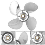 13 x 17 Outboard Boat Propeller for Yamaha 50-130 HP (15 Spline, RH)