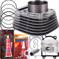 Top End Kit Cylinder Piston Gasket for Yamaha Moto 4 YFM250 (1989–1991)