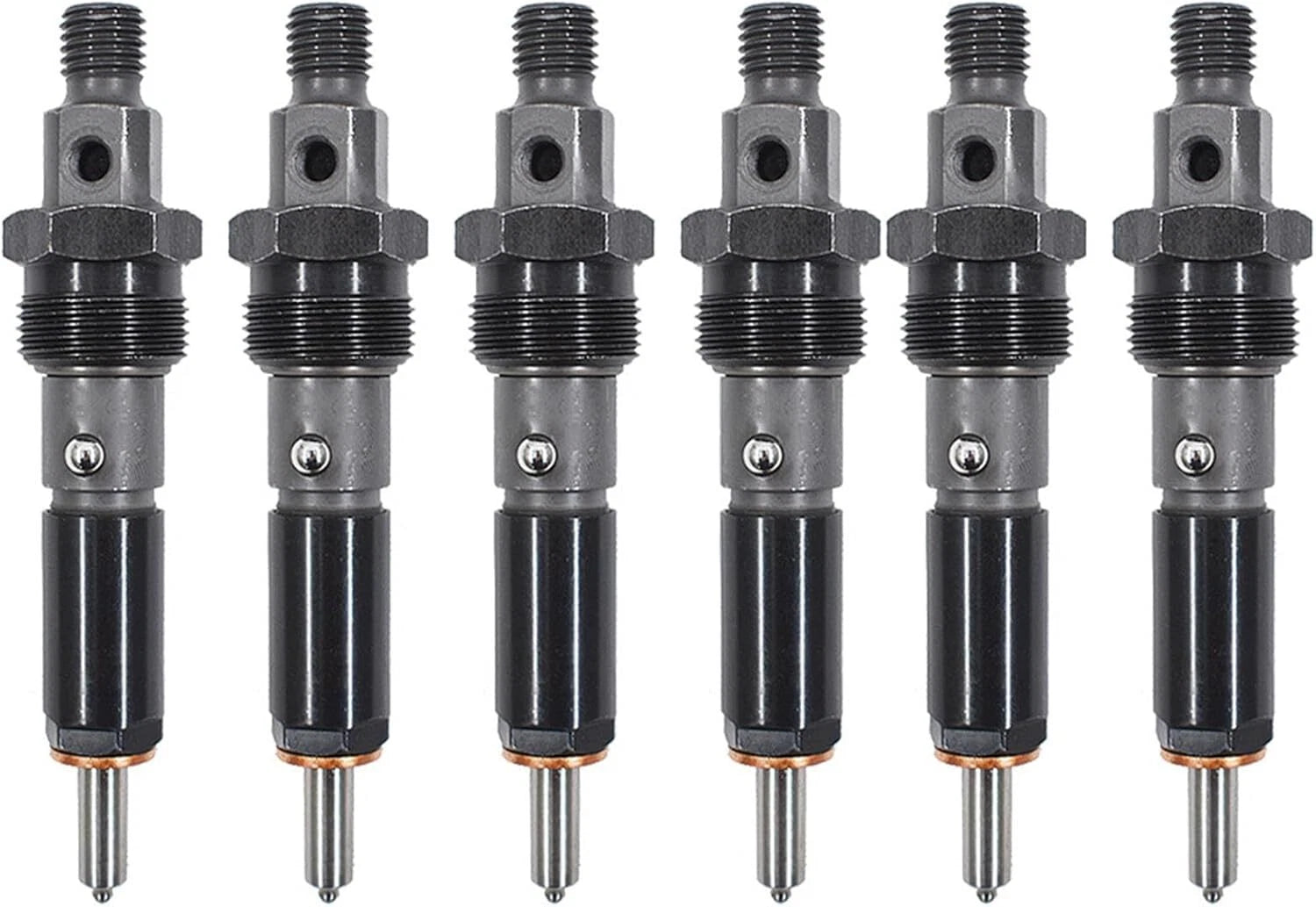 6 Pcs Fuel Injectors 3919350 0432131837 for Dodge Cummins 5.9L (1998–2002)