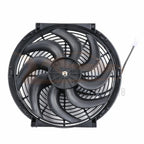 2X 14" Electric Cooling Fan Mount Kit for Universal Applications