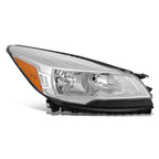 OE Style Chrome Housing Amber Corner Right Side Headlight for Ford Escape (2013–2016)