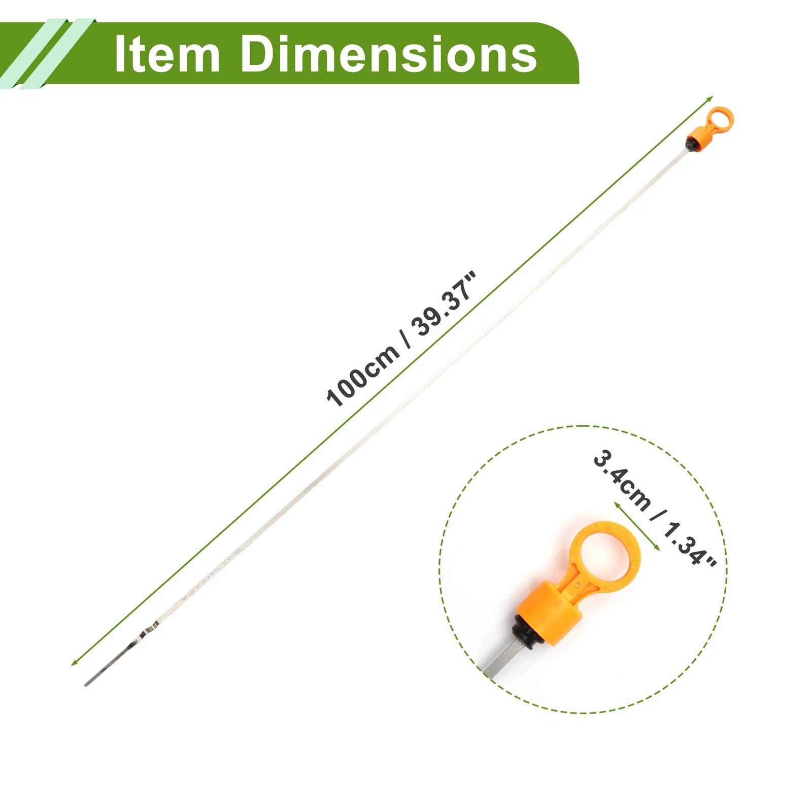 Engine Oil Dipstick No. 53032605AB for Dodge Ram 1500 (2005–2006)