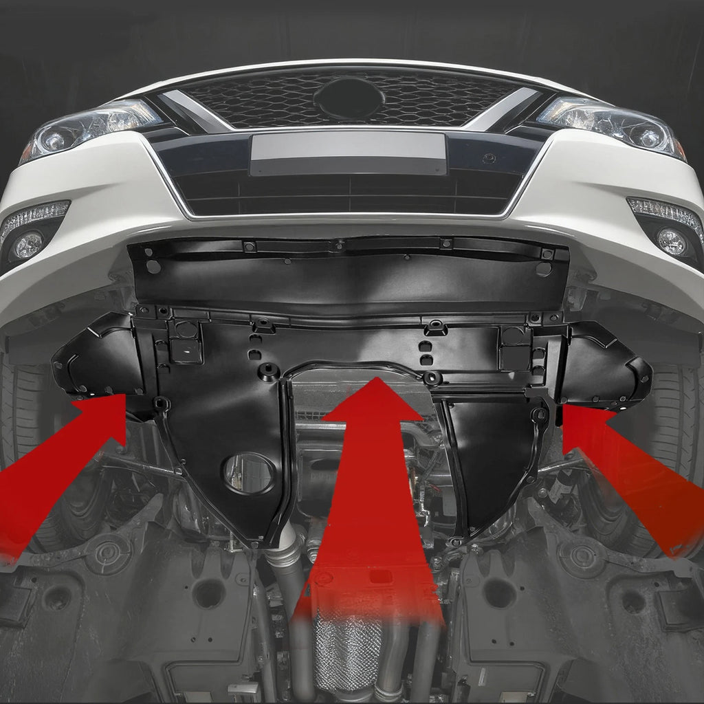 Front Engine Splash Shield Under Cover for Nissan Maxima (2016–2023) & Altima (2016–2018)