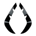 2X Front Bumper Canards Lip Splitter Fins for Mercedes Benz GLB-Class (2020–2022)