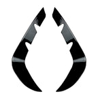 2X Front Bumper Canards Lip Splitter Fins for Mercedes Benz GLB-Class (2020–2022)