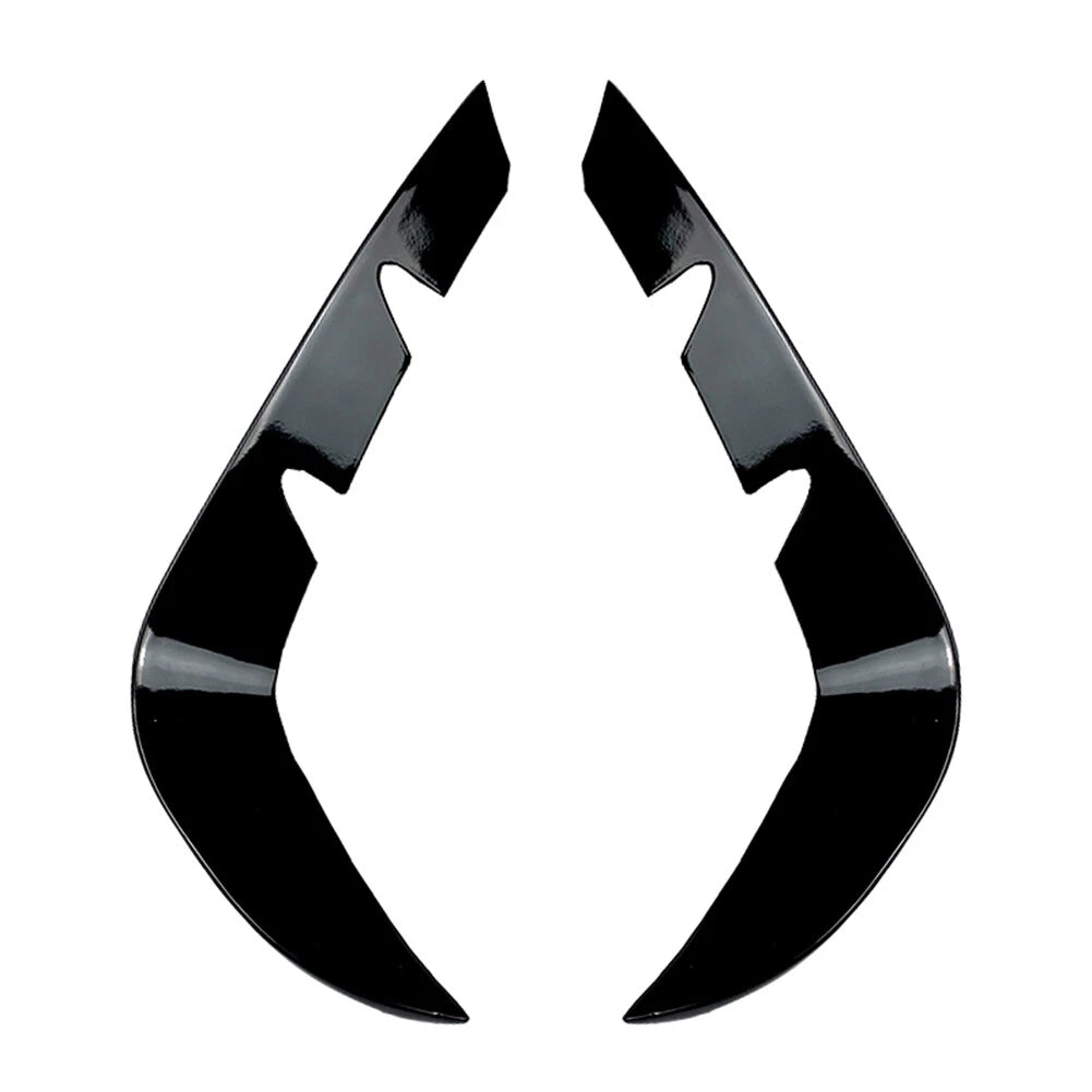 2X Front Bumper Canards Lip Splitter Fins for Mercedes Benz GLB-Class (2020–2022)