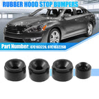 Set of 4 Hood Stop Cushion Bumpers Rubber for Audi A6 (2005–2016) 07C103226 07C103226B