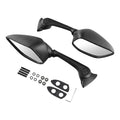 Black Rear-View Mirrors for Yamaha YZF-R7 (2022–2025)