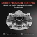 6X Front Brake Caliper & Ceramic Pad for Ford Fusion (2013-2020)