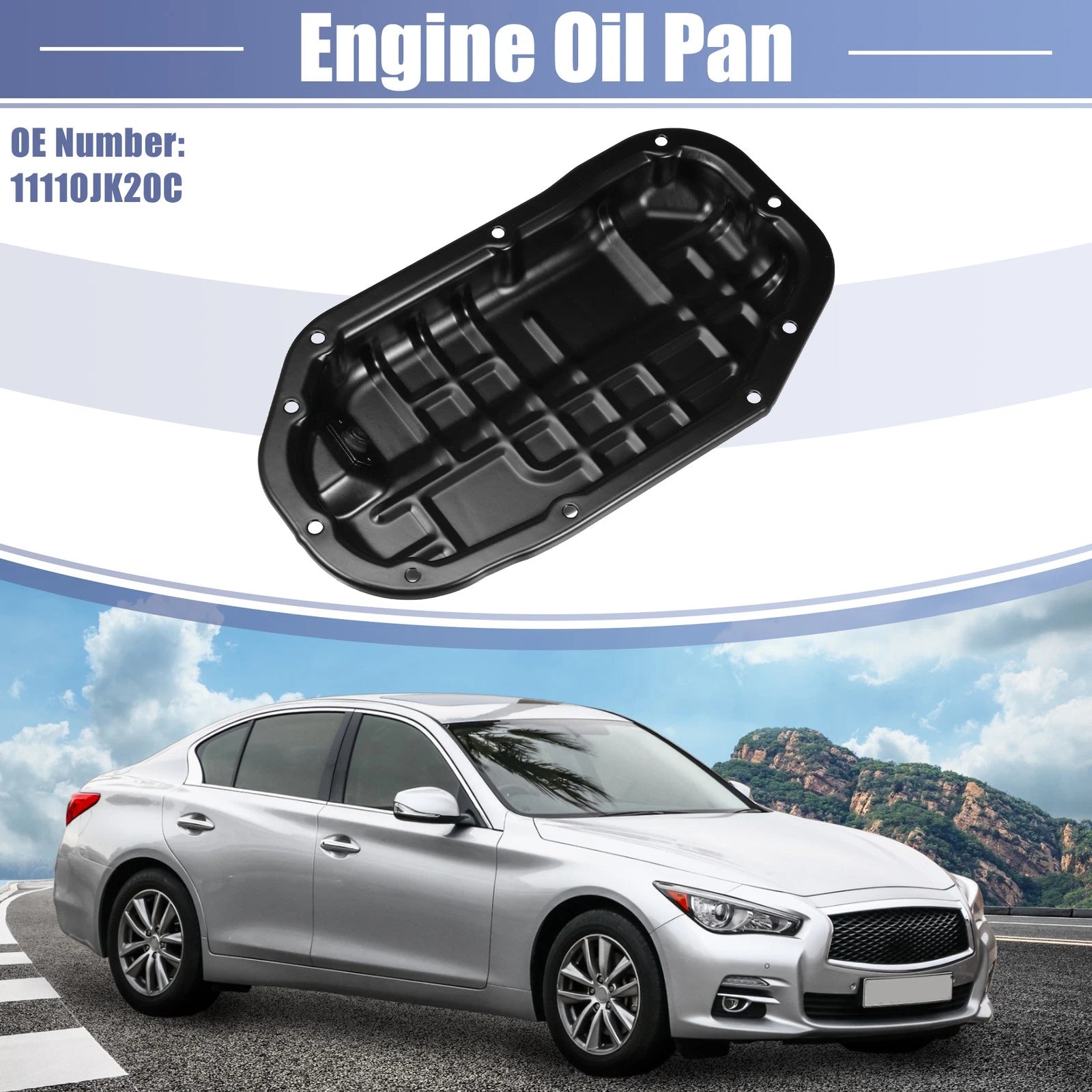 Oil Pan No. 11110JK20C for Nissan 370Z (2009–2020) & Infiniti EX35 (2009–2012)